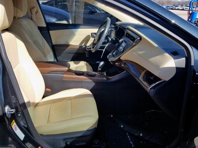 4T1BK1EB1FU159092 - 2015 TOYOTA AVALON XLE BLACK photo 5