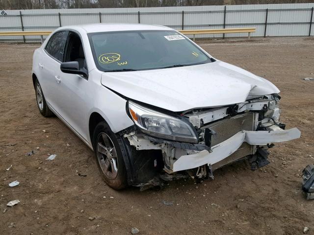 1G11B5SL2EF257645 - 2014 CHEVROLET MALIBU LS WHITE photo 1