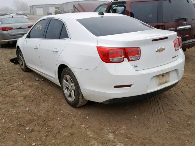1G11B5SL2EF257645 - 2014 CHEVROLET MALIBU LS WHITE photo 3