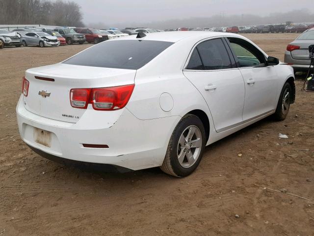 1G11B5SL2EF257645 - 2014 CHEVROLET MALIBU LS WHITE photo 4
