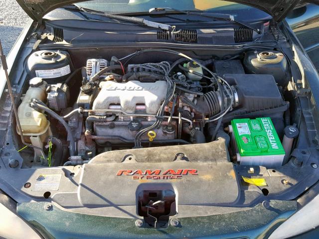 1G2NW12EX3C262313 - 2003 PONTIAC GRAND AM G GREEN photo 7