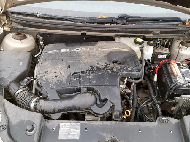 1G1ZA5E04AF116688 - 2010 CHEVROLET MALIBU LS GOLD photo 7