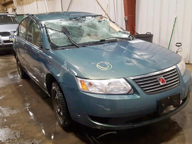 1G8AZ58F77Z143589 - 2007 SATURN ION LEVEL GREEN photo 1