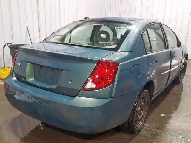1G8AZ58F77Z143589 - 2007 SATURN ION LEVEL GREEN photo 4
