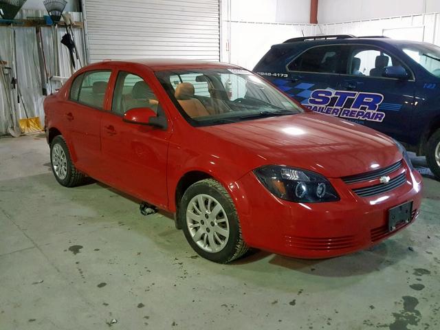 1G1AD5F55A7151796 - 2010 CHEVROLET COBALT 1LT RED photo 1