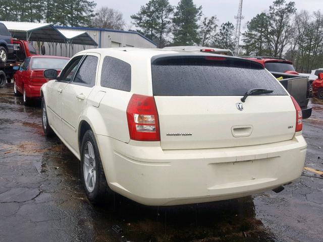 2D4FV47V16H172615 - 2006 DODGE MAGNUM SXT WHITE photo 3