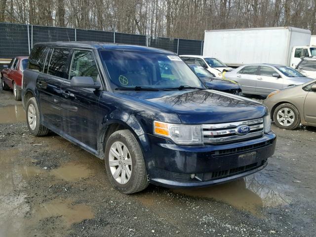 2FMGK5BC4ABA71338 - 2010 FORD FLEX SE BLUE photo 1