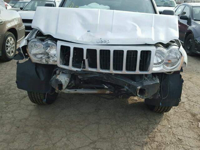 1J8GR48K57C551740 - 2007 JEEP GRAND CHER SILVER photo 7