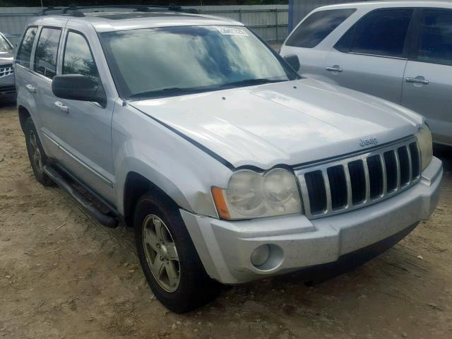 1J8HR58245C620103 - 2005 JEEP GRAND CHER SILVER photo 1