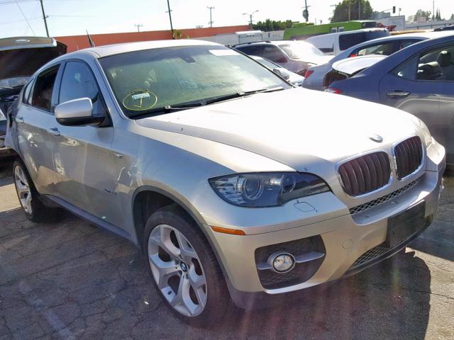 5UXFG4C53AL225581 - 2010 BMW X6 XDRIVE3 SILVER photo 1