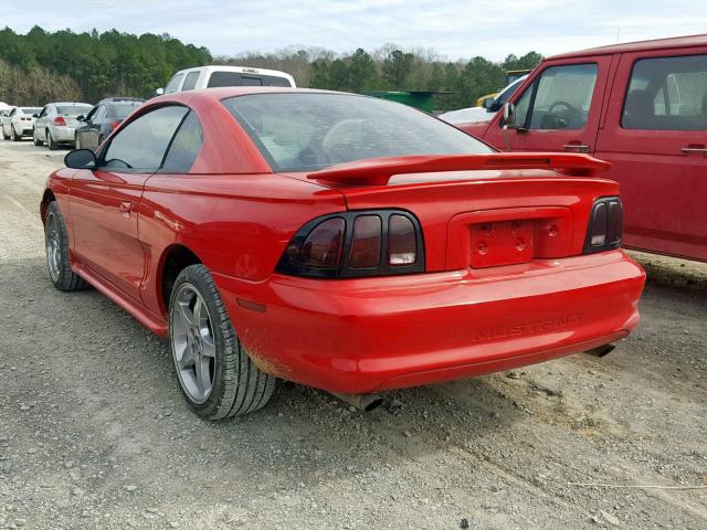 1FALP42D0SF220051 - 1995 FORD MUSTANG CO RED photo 3