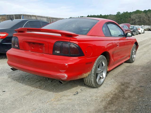 1FALP42D0SF220051 - 1995 FORD MUSTANG CO RED photo 4