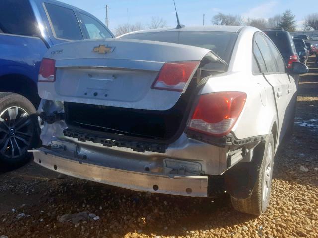 1G1PA5SH8D7327019 - 2013 CHEVROLET CRUZE LS SILVER photo 4