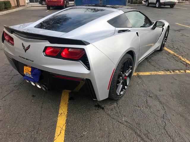 1G1YK2D75G5101248 - 2016 CHEVROLET CORVETTE S GRAY photo 4