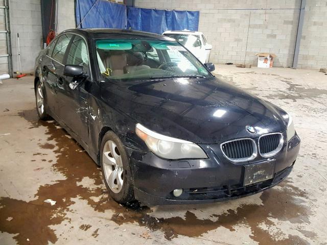 WBANA53505B863428 - 2005 BMW 525 I BLACK photo 1