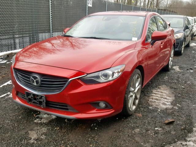 JM1GJ1W67E1141890 - 2014 MAZDA 6 GRAND TO RED photo 2