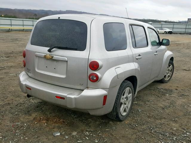 3GNDA23D08S555745 - 2008 CHEVROLET HHR LT SILVER photo 4