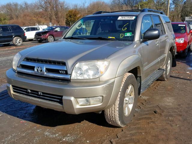 JTEBT14R650053335 - 2005 TOYOTA 4RUNNER SR GOLD photo 2