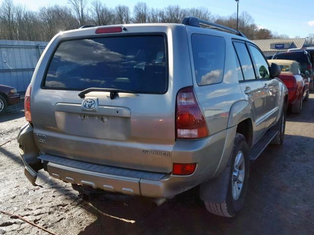 JTEBT14R650053335 - 2005 TOYOTA 4RUNNER SR GOLD photo 4