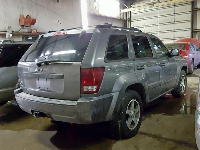 1J8GR48KX7C585656 - 2007 JEEP GRAND CHER GRAY photo 4