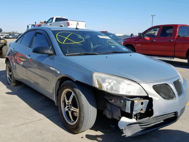 1G2ZF57BX84109679 - 2008 PONTIAC G6 VALUE L BLUE photo 1