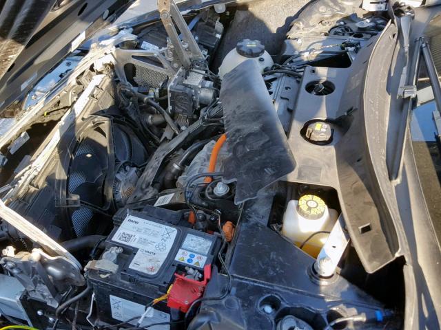 WBY2Z2C52FV674355 - 2015 BMW I8 CHARCOAL photo 7