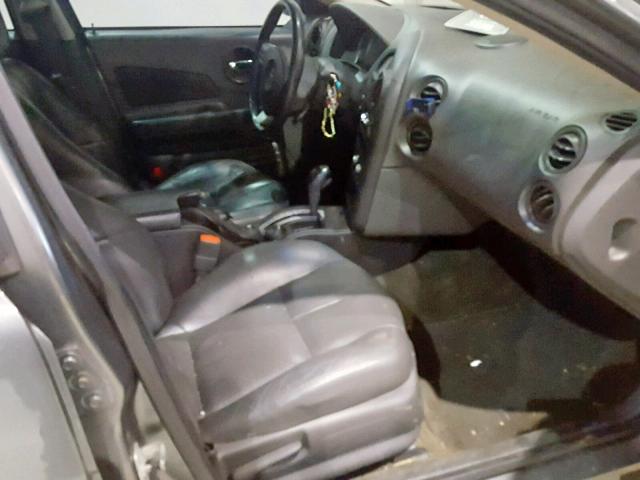 2G2WS522X41236685 - 2004 PONTIAC GRAND PRIX GRAY photo 5