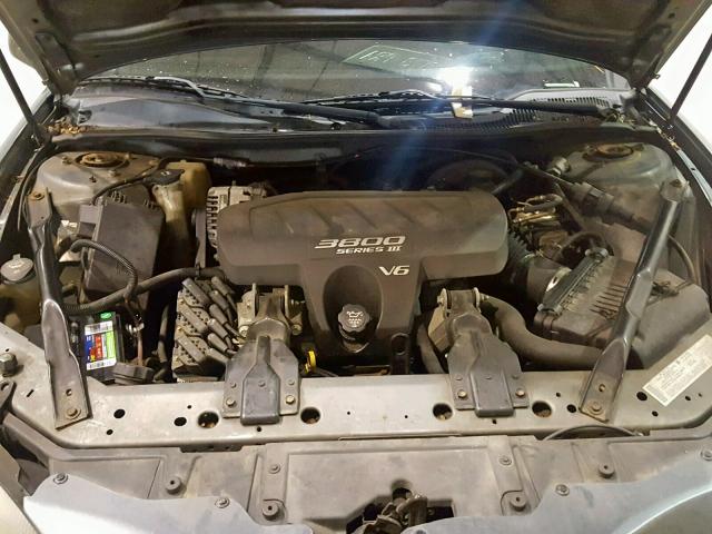 2G2WS522X41236685 - 2004 PONTIAC GRAND PRIX GRAY photo 7