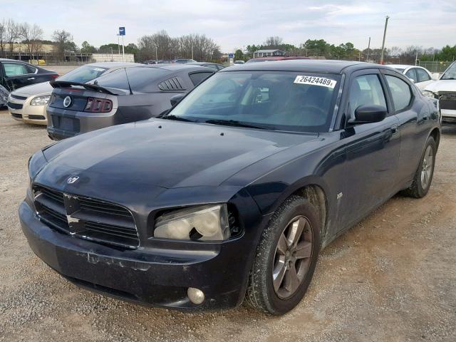 2B3KA33V89H617784 - 2009 DODGE CHARGER SX BLACK photo 2