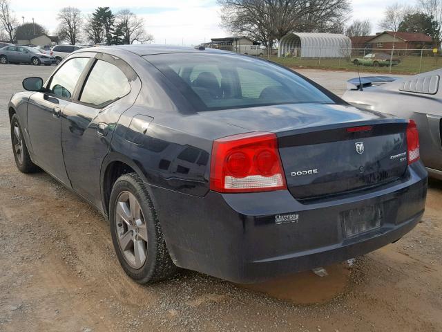 2B3KA33V89H617784 - 2009 DODGE CHARGER SX BLACK photo 3