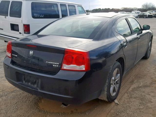 2B3KA33V89H617784 - 2009 DODGE CHARGER SX BLACK photo 4