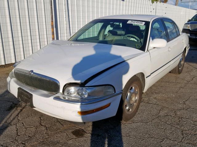 1G4CU5211V4620064 - 1997 BUICK PARK AVENU WHITE photo 2