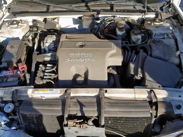 1G4CU5211V4620064 - 1997 BUICK PARK AVENU WHITE photo 7