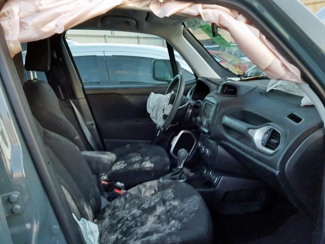 ZACCJBAB0JPH15460 - 2018 JEEP RENEGADE S 灰色 照片 5