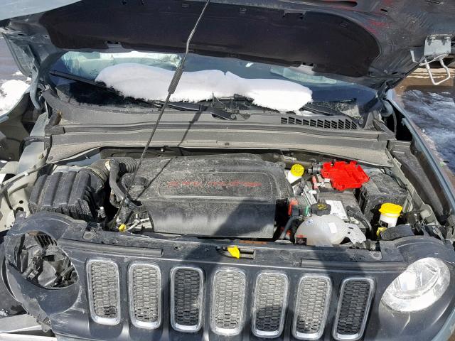 ZACCJBAB0JPH15460 - 2018 JEEP RENEGADE S 灰色 照片 7