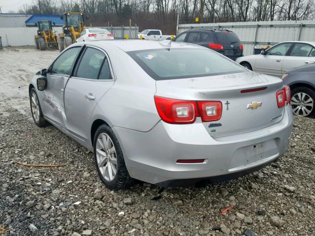 1G11F5SL2FF302847 - 2015 CHEVROLET MALIBU LTZ 银色 照片 3