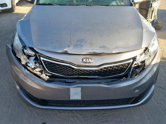 5XXGR4A69DG181974 - 2013 KIA OPTIMA SX GRAY photo 9