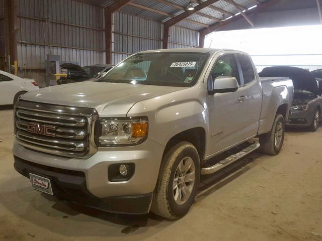 1GTH5CEA6G1387732 - 2016 GMC CANYON SLE SILVER photo 2