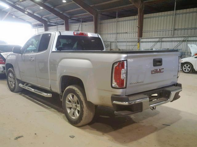 1GTH5CEA6G1387732 - 2016 GMC CANYON SLE SILVER photo 3