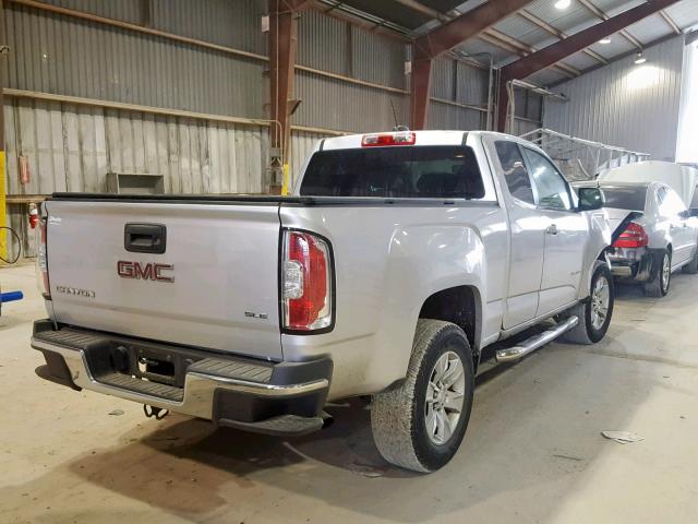 1GTH5CEA6G1387732 - 2016 GMC CANYON SLE SILVER photo 4