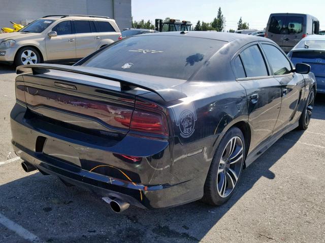 2C3CDXGJ1CH235813 - 2012 DODGE CHARGER SU BLACK photo 4