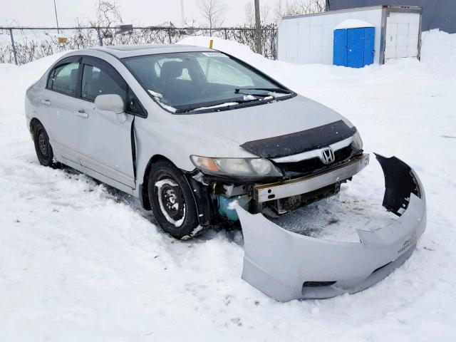 2HGFA15619H019404 - 2009 HONDA CIVIC LX-S Gümüş foto 1