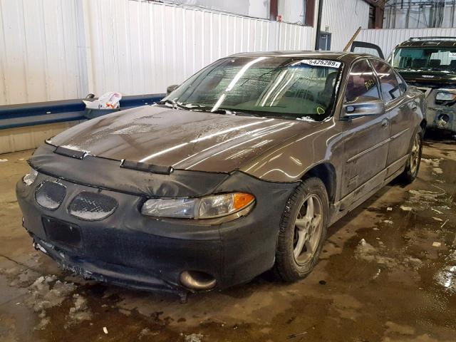 1G2WR5216XF314167 - 1999 PONTIAC GRAND PRIX BROWN photo 2