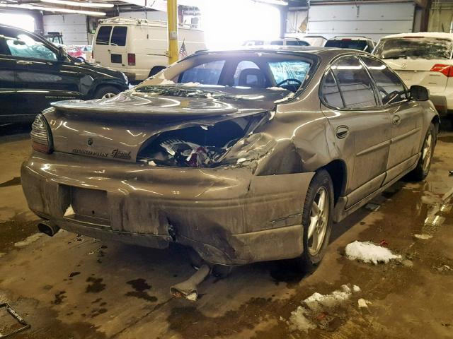 1G2WR5216XF314167 - 1999 PONTIAC GRAND PRIX BROWN photo 4