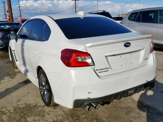 JF1VA1A65J9807144 - 2018 SUBARU WRX WHITE photo 3