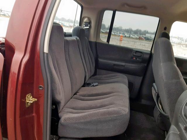 1D7HL48N83S181333 - 2003 DODGE DAKOTA QUA MAROON photo 6