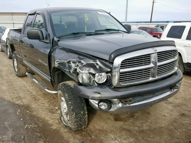 3D7KU28D74G106484 - 2004 DODGE RAM 2500 S GRAY photo 1