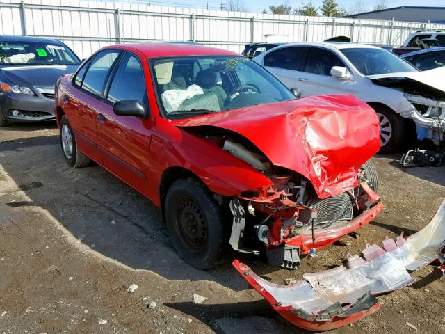 1G1JC524127417543 - 2002 CHEVROLET CAVALIER B RED photo 1