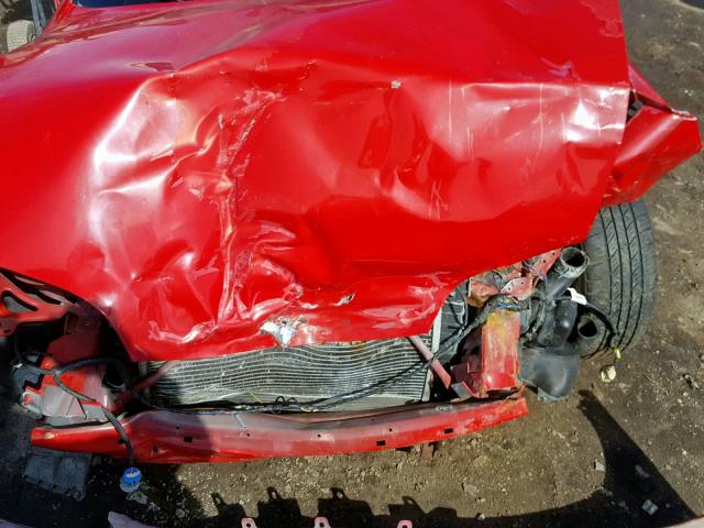 1G1JC524127417543 - 2002 CHEVROLET CAVALIER B RED photo 7