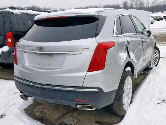 1GYKNCRS7HZ153038 - 2017 CADILLAC XT5 PREMIU SILVER photo 4